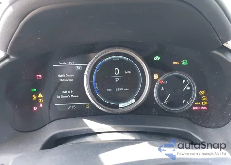 2020 Lexus Rx 450H F Sport Performance z USA, uszkodzony, nr VIN 2T2YGMDA9LC044416